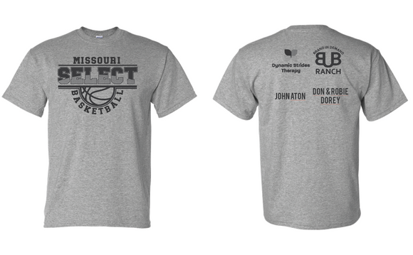 Missouri Select T shirt-Gray