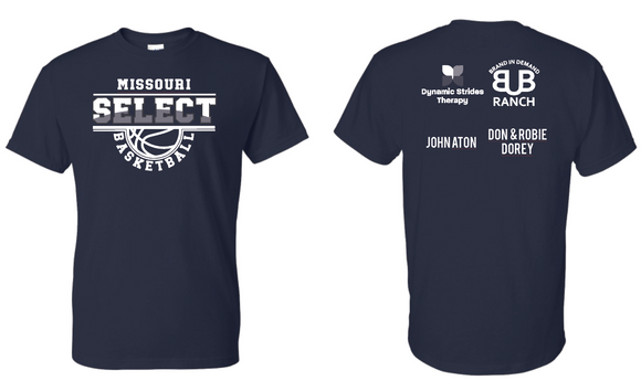 Missouri Select T shirt-Navy