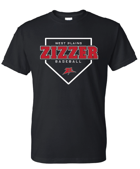 Zizzer Baseball Short Sleeve T shirt