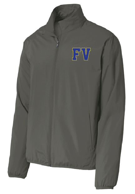 Fairveiw Flyers Gray Wind Full-Zip Jacket