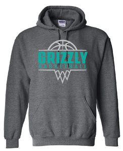 Grizzly Basketball Hooded Sweatshirt