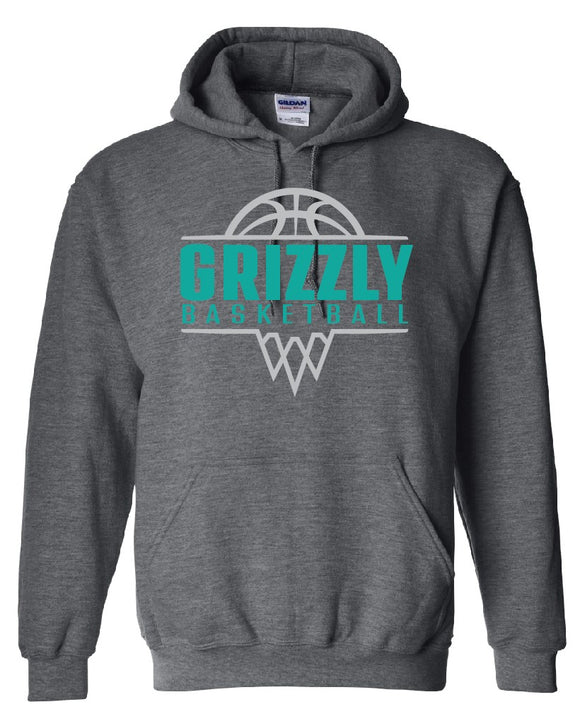 Grizzly Basketball Hooded Sweatshirt