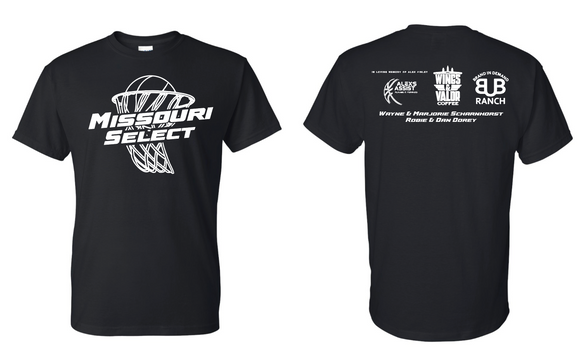 Missouri Select Basketball T-Shirt (black)