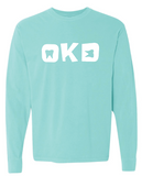 Ozark Kids Dentistry Comfort Color Long Sleeve T shirt