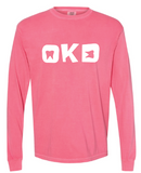 Ozark Kids Dentistry Comfort Color Long Sleeve T shirt