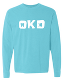 Ozark Kids Dentistry Comfort Color Long Sleeve T shirt