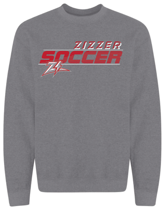 Zizzer Soccer Crewneck Sweatshirt