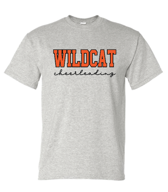 Wildcat Cheerleading t shirt