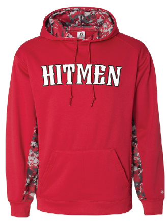 Hitman Digital Camo Hooded Sweatshirt
