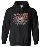 Zizzer Soccer Distressed