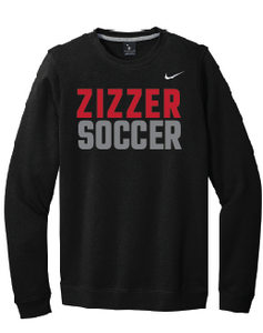 Lady Zizzer Soccer  Nike Crewneck Sweatshirt