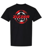 Zizzer Soccer Black Shirt