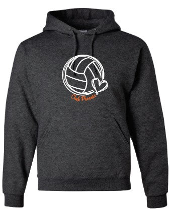 Club Phoenix Heart Hoodie