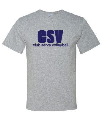 Club Serve CSV gray tshirt