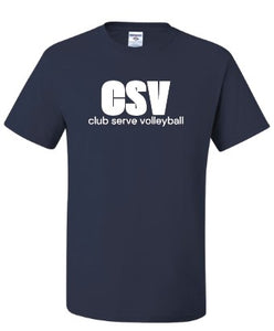 Club Serve CSV navy t shirt