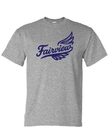 Fairveiw Flyers Gray t-shirt