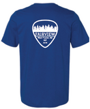 Fairview Flyers with Trees on Blue