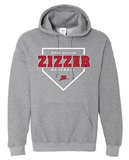 Zizzer Baseball Hooded Sweatshirt