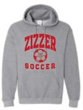 Zizzer Soccer Personalized Gray Shirt