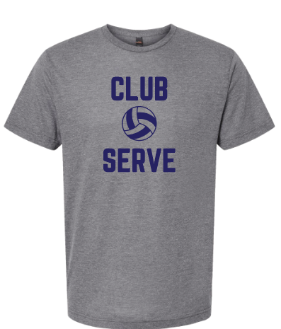 Club Serve Gray T shirt