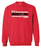 It's a Mustang thing