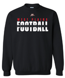 West Plains Middle School Football Crewneck  Embrace The Grind