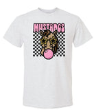 Mustang Blowing Bubble