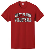 Zizzer Volleyball Red Shirt