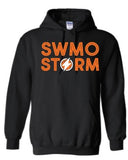 SWMO Black Hooded Sweatshirt