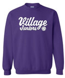 Village Juniors Volleyball Dark Purple