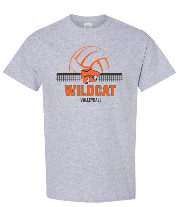 Wildcat Volleyball Ash Shirt