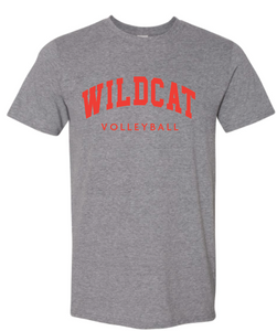 Wildcat Volleyball Gray T
