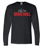 WPMS Lady Zizzer Basketball Black Shirt