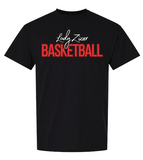 WPMS Lady Zizzer Basketball Black Shirt