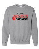 WPMS Lady Zizzer Basketball Gray shirt