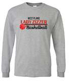 WPMS Lady Zizzer Basketball Gray shirt